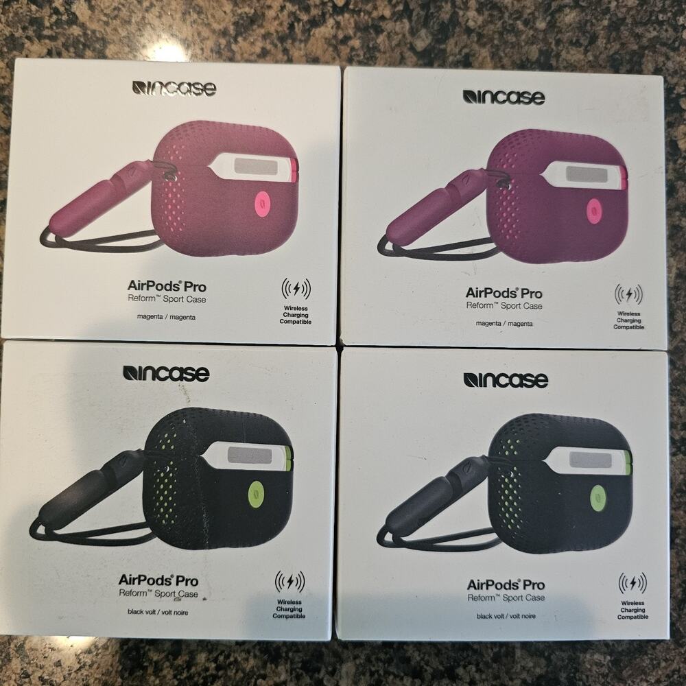 Incase Apple Ipod Pro Charging Case Lot of 4 I Pod